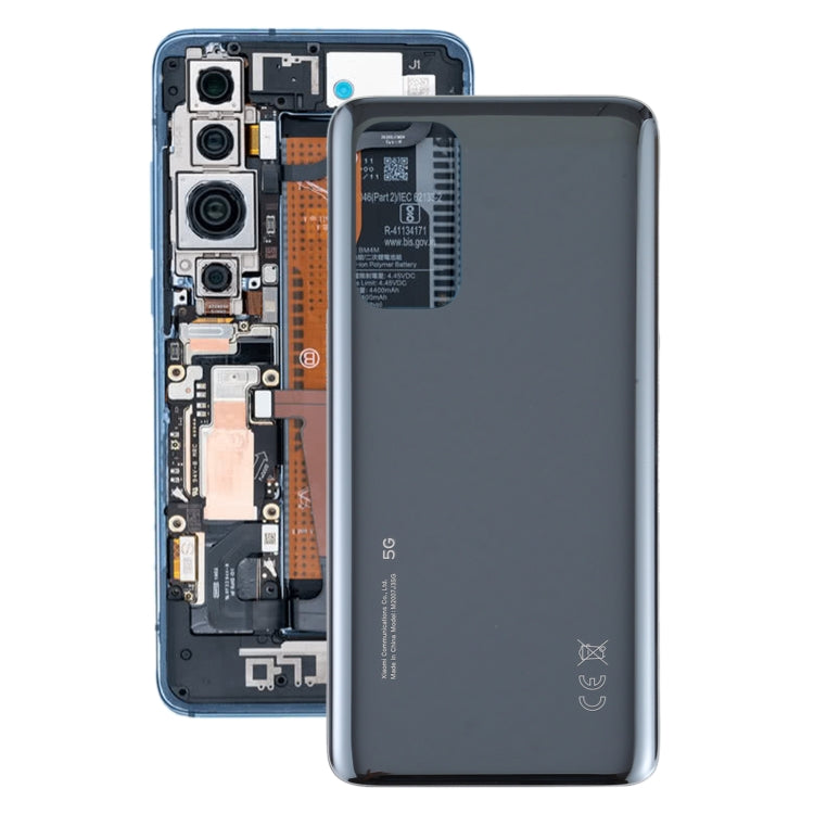 Original Battery Back Cover for Xiaomi Mi 10T Pro 5G / Mi 10T 5G M2007J3SG M2007J3SY(Black) - Back Cover by PMC TechLife | Online Shopping South Africa | PMC TechLife