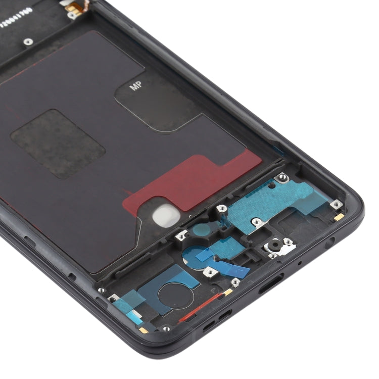 For OPPO Reno 5G/Reno 4G PCAM00 PCAT00 CPH1917 CPH1921 Front Housing LCD Frame Bezel Plate (Black) - Frame Bezel Plate by PMC TechLife | Online Shopping South Africa | PMC TechLife