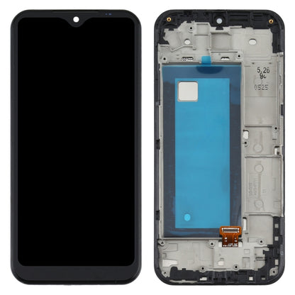 TFT LCD Screen for LG K31 LM-K300Q, LMK300 Digitizer Full Assembly with Frame(Black) - For LG by PMC Jewellery | Online Shopping South Africa | PMC Jewellery