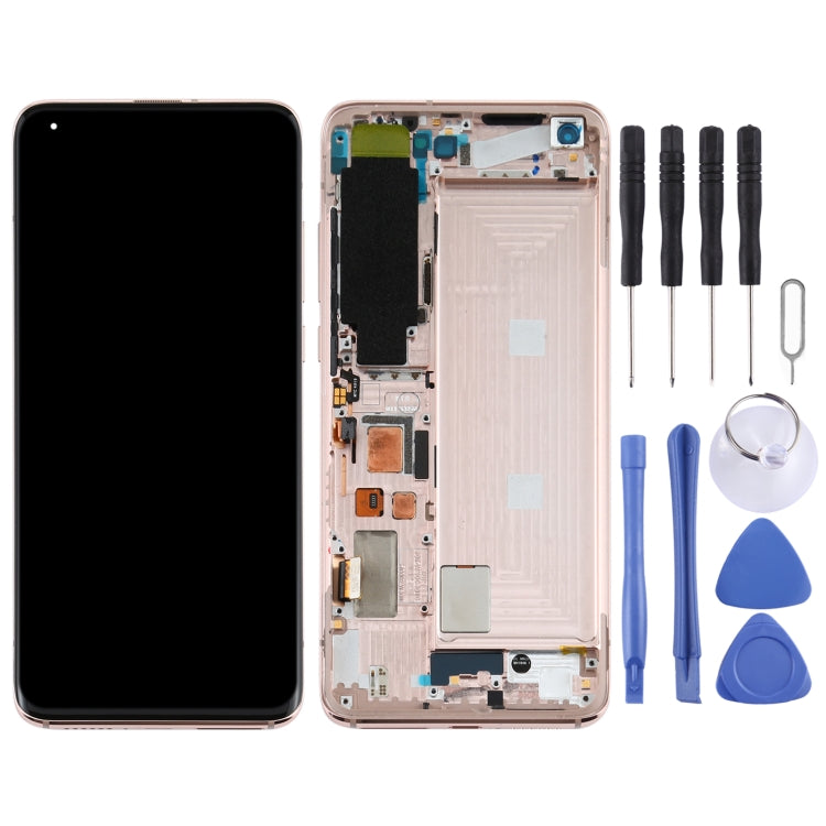Original LCD Screen for Xiaomi Mi 10 5G / Mi 10 Pro 5GM2001J2G, M2001J2I S Version Digitizer Full Assembly with Frame(Gold) - LCD Screen by PMC TechLife | Online Shopping South Africa | PMC TechLife