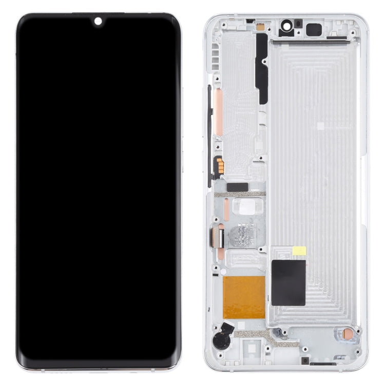 Original LCD Screen and Digitizer Full Assembly With Frame for Xiaomi Mi CC9 Pro / Mi Note 10 / Mi Note 10 Pro(White) - LCD Screen by PMC Jewellery | Online Shopping South Africa | PMC Jewellery