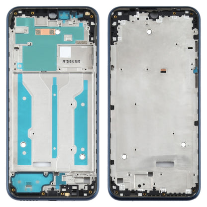 Front Housing LCD Frame Bezel Plate for Motorola Moto E (2020) (Blue) - Frame Bezel Plate by PMC Jewellery | Online Shopping South Africa | PMC Jewellery