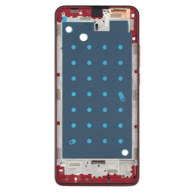 Front Housing LCD Frame Bezel Plate for Motorola One Hyper XT2027 XT2027-1 (Orange) - Frame Bezel Plate by PMC Jewellery | Online Shopping South Africa | PMC Jewellery