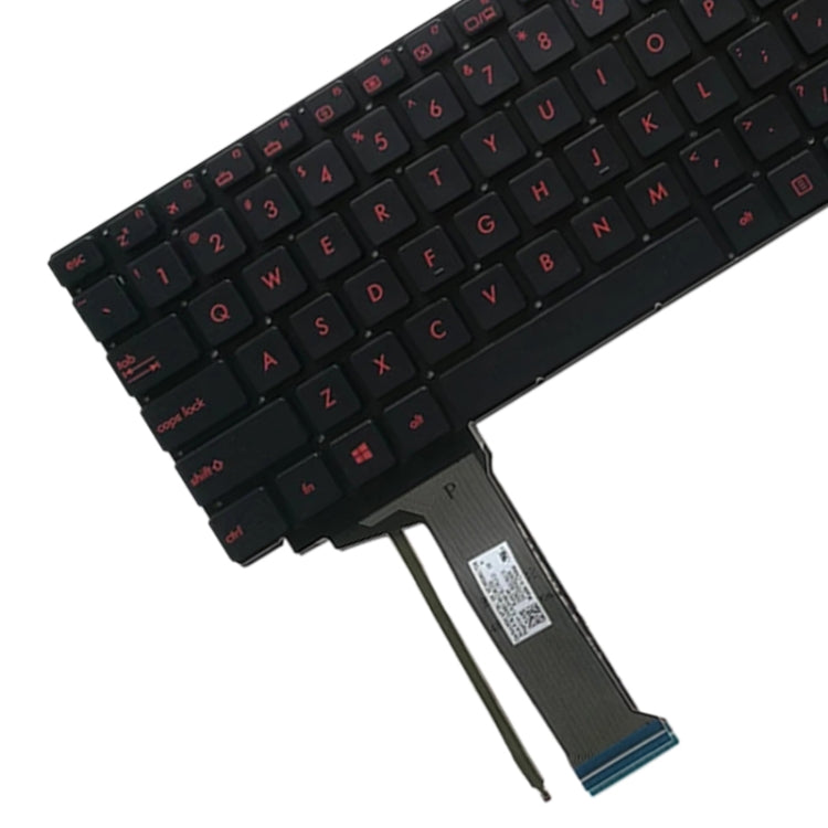 US Version Keyboard with Keyboard Backlight for Asus GL552 GL552J GL552JX GL552V GL552VL GL552VW N552VW N552VX G771JM G771JW(Black) - Replacement Keyboards by PMC TechLife | Online Shopping South Africa | PMC TechLife