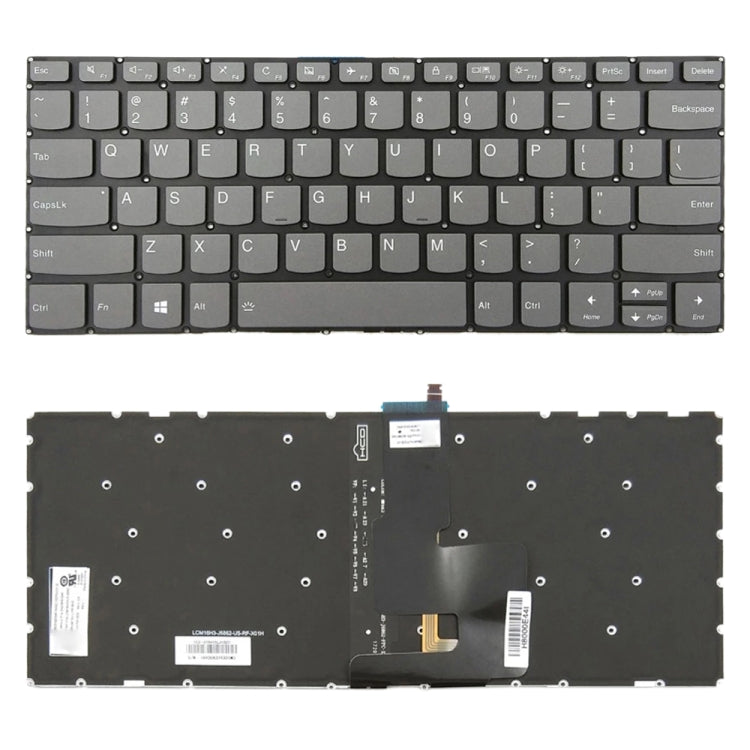 US Version Keyboard with Backlight for Lenovo Yoga 320-14 320S-14IKB 120S-14IAP 520-14IKB14ISK - Replacement Keyboards by PMC TechLife | Online Shopping South Africa | PMC TechLife