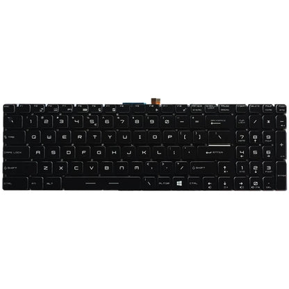 US Version Keyboard with Backlight for MSI GT62 GT72 GE62 GE72 GS60 GS70 GL62 GL72 GP62 GT72S GP72 GL63 GL73 (White) - Replacement Keyboards by PMC Jewellery | Online Shopping South Africa | PMC Jewellery