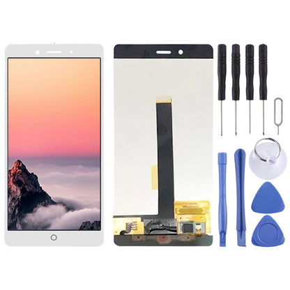 OEM LCD Screen for ZTE Nubia Z11 NX531J with Digitizer Full Assembly (White) - For ZTE by PMC Jewellery | Online Shopping South Africa | PMC Jewellery