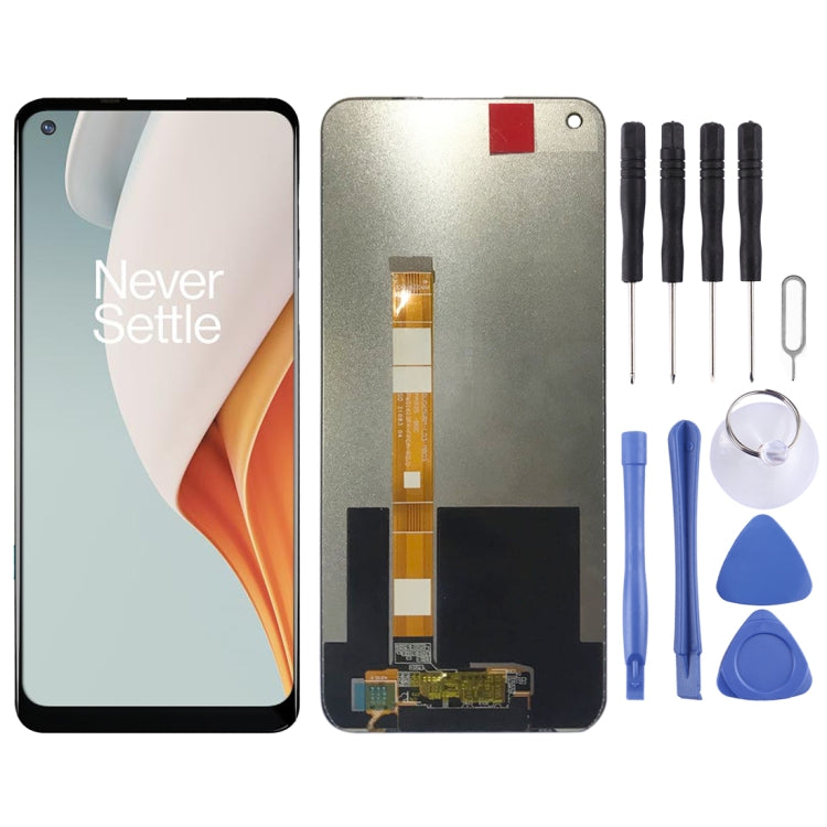 For OnePlus Nord N100 with Digitizer Full Assembly TFT LCD Screen (Black) - LCD Screen by PMC Jewellery | Online Shopping South Africa | PMC Jewellery