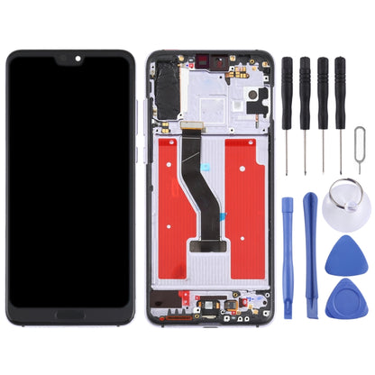 Original OLED LCD Screen for Huawei P20 Pro Digitizer Full Assembly with Frame(Twilight) - LCD Screen by PMC Jewellery | Online Shopping South Africa | PMC Jewellery