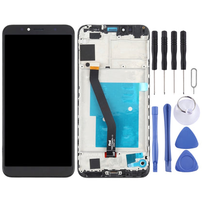 OEM LCD Screen for Huawei Y6 (2018) Digitizer Full Assembly with Frame(Black) - LCD Screen by PMC Jewellery | Online Shopping South Africa | PMC Jewellery