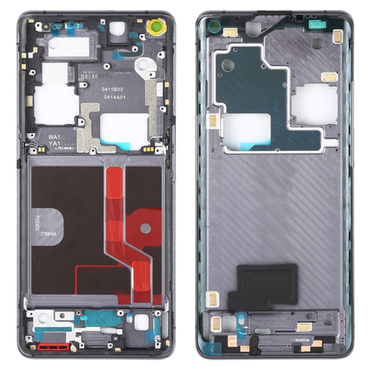 For OPPO Find X2 Pro CPH2025 PDEM30 Original Front Housing LCD Frame Bezel Plate (Black) - Frame Bezel Plate by PMC Jewellery | Online Shopping South Africa | PMC Jewellery