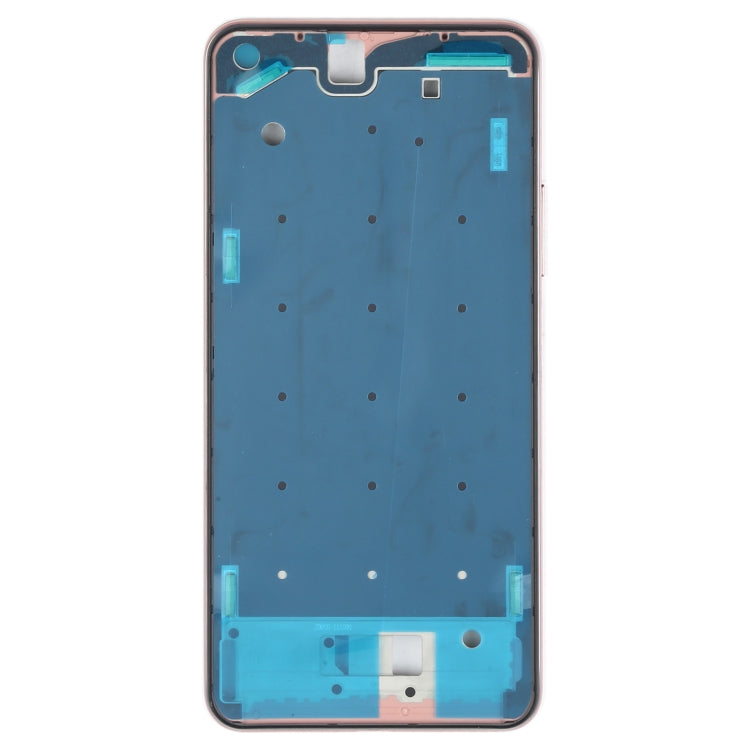 Original Front Housing LCD Frame Bezel Plate for Xiaomi Mi 11 Lite 4G M2101K9AG(Rose Gold) - Frame Bezel Plate by PMC Jewellery | Online Shopping South Africa | PMC Jewellery