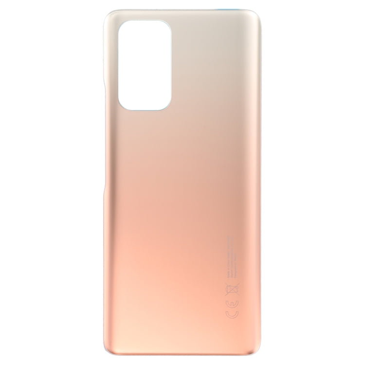 Original Battery Back Cover for Xiaomi Redmi Note 10 Pro Max / Redmi Note 10 Pro 4G / Redmi Note 10 Pro (India) M2101K6P M2101K6G M2101K6I M2101K7AI M2101K7AG(Gold) - Back Cover by PMC TechLife | Online Shopping South Africa | PMC TechLife | Buy Now Pay Later Mobicred