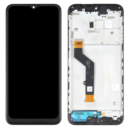 TFT LCD Screen for Motorola Moto E7 Plus XT2081-1 Digitizer Full Assembly with Frame (Black) - LCD Screen by PMC Jewellery | Online Shopping South Africa | PMC Jewellery