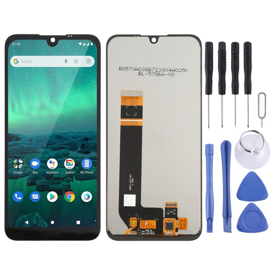 LCD Screen and Digitizer Full Assembly for Nokia 1.3 TA-1216 TA-1205(Black) - LCD Screen by PMC Jewellery | Online Shopping South Africa | PMC Jewellery