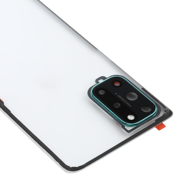 For OnePlus 8T Battery Back Cover With Camera Lens (Transparent) - Back Cover by PMC Jewellery | Online Shopping South Africa | PMC Jewellery