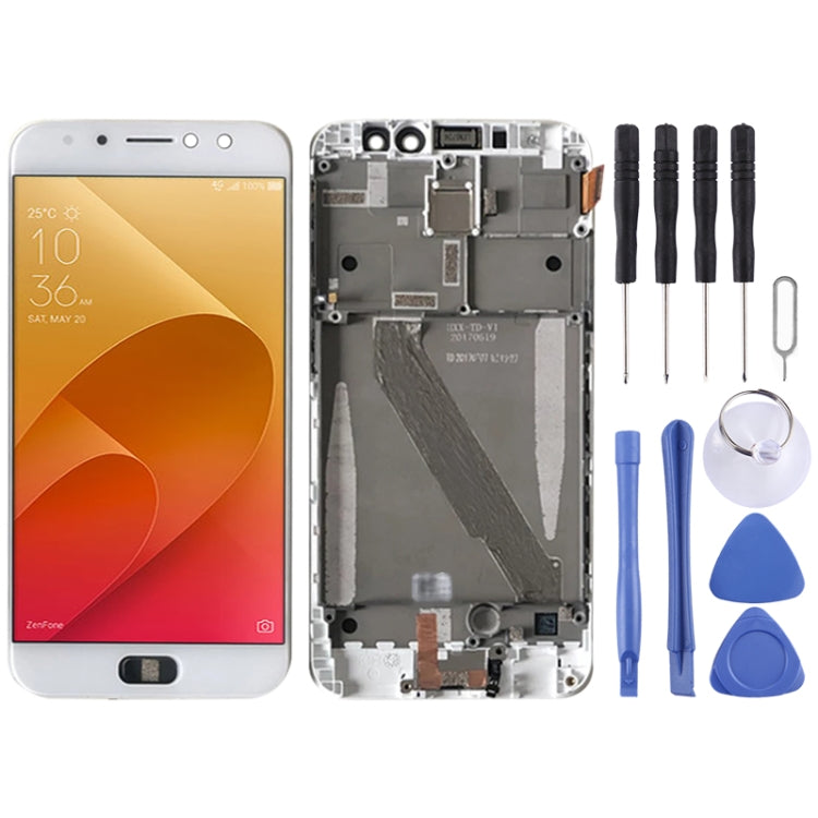 OEM LCD Screen for Asus ZenFone 4 Selfie Pro ZD552KL Z01MD  Digitizer Full Assembly with Frame（White) - LCD Screen by PMC Jewellery | Online Shopping South Africa | PMC Jewellery