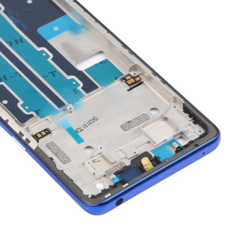 Front Housing LCD Frame Bezel Plate for TCL 10 Plus T782H(Blue) - For TCL by PMC Jewellery | Online Shopping South Africa | PMC Jewellery