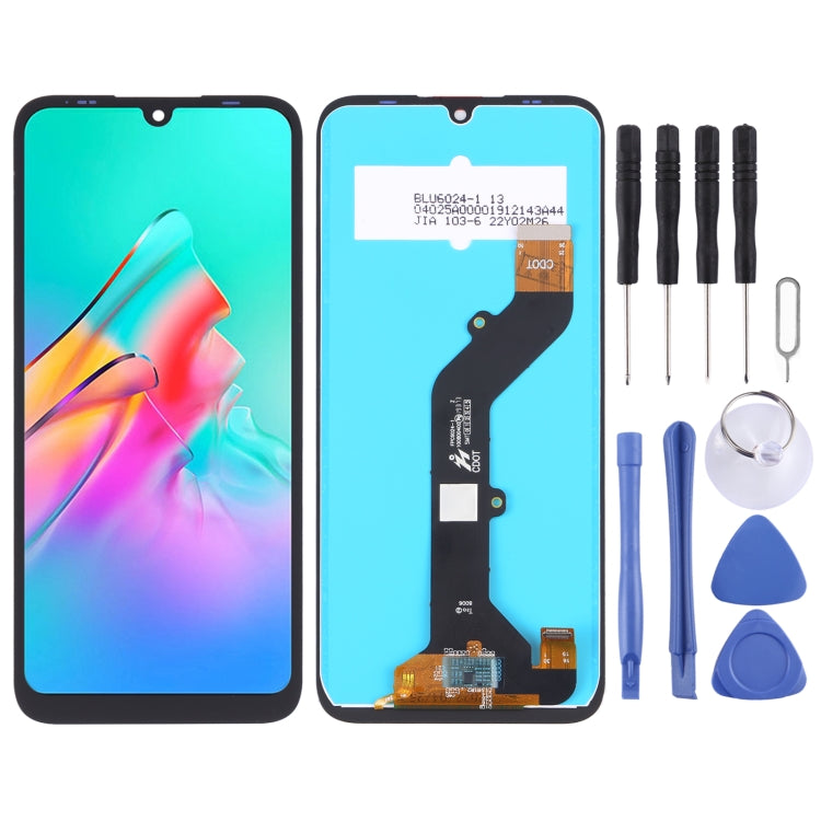 LCD Screen and Digitizer Full Assembly for Infinix Smart HD 2021 X612B, X612/Hot 12i/Hot 20i - free shipping - PMC TechLife - Order now!