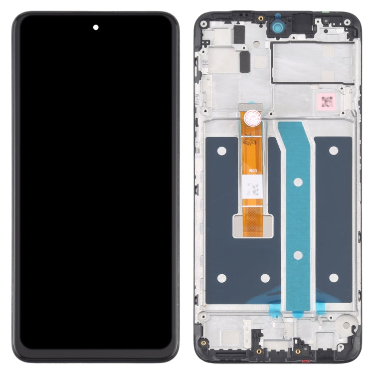 LCD Screen and Digitizer Full Assembly with Frame for LG K52 / K62 / Q52 LMK520 LM-K520 LMK520E LM-K520E LMK520Y LM-K520Y LMK520H LM-K520H LMK525H LMK525 LM-K525H LM-K525 - For LG by PMC Jewellery | Online Shopping South Africa | PMC Jewellery