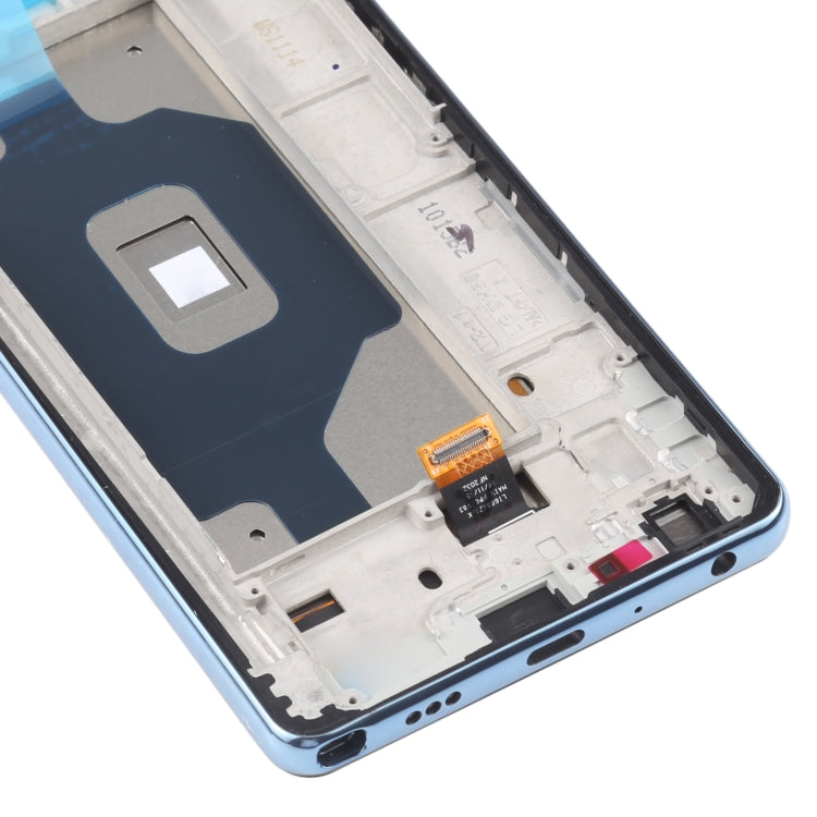 Original LCD Screen for LG Stylo 6 / K71 LMQ730TM LM-Q730TM LMQ730HA LM-Q730HA Digitizer Full Assembly with Frame (Blue) - free shipping - PMC TechLife - Order now!