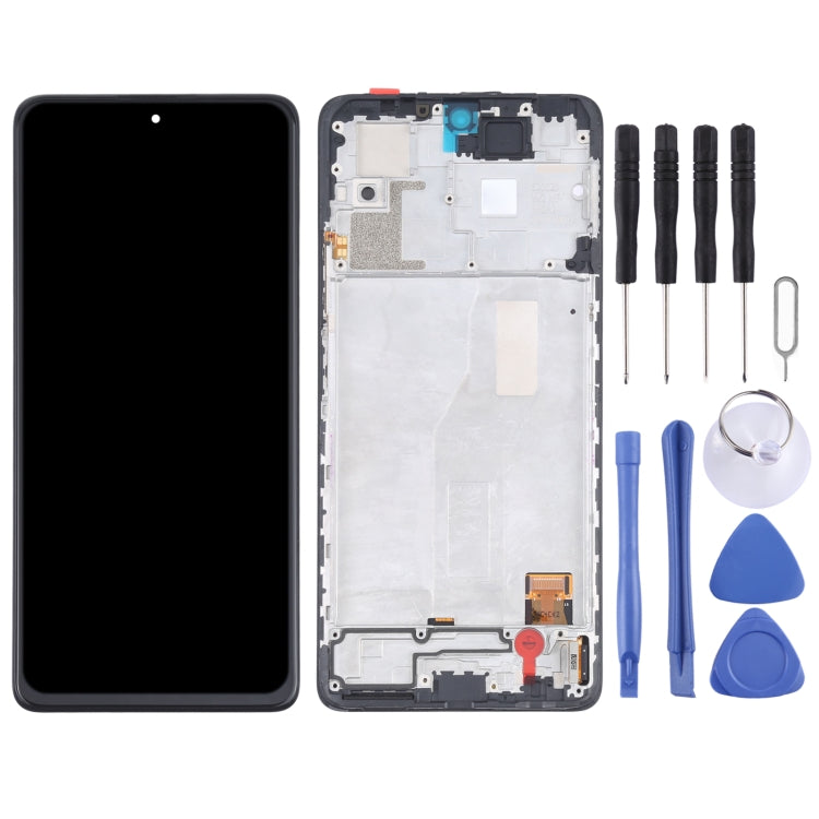 Original OLED LCD Screen and Digitizer Full Assembly With Frame for Xiaomi Redmi Note 10 Pro 4G / Redmi Note 10 Pro (India) / Redmi Note 10 Pro Max (4G) M2101K6G M2101K6R M2101K6P M2101K6I - LCD Screen by PMC Jewellery | Online Shopping South Africa | PMC Jewellery