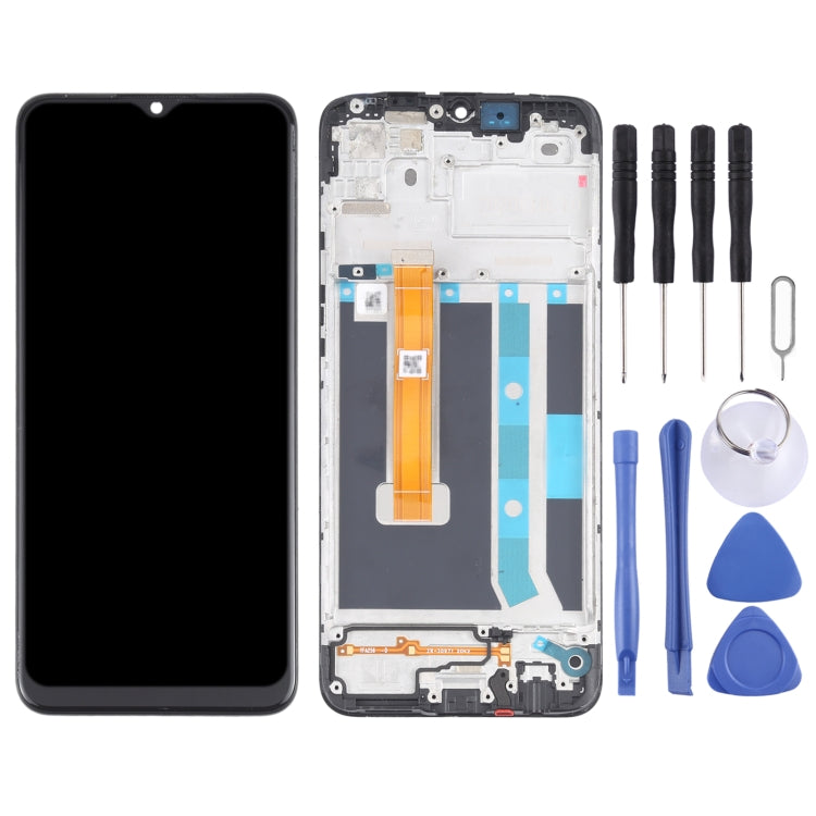 Original LCD Screen and Digitizer Full Assembly With Frame for OPPO A15 / A15S / A35 / A16K CPH2185 CPH2179 PEHM00 - LCD Screen by PMC Jewellery | Online Shopping South Africa | PMC Jewellery