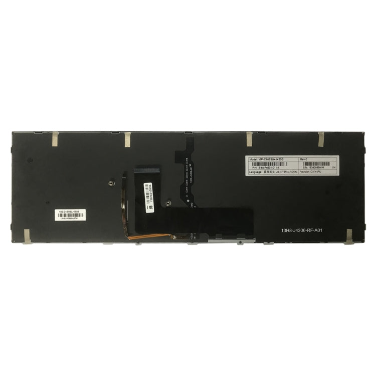 US Version Keyboard With Back Light for Hasee Z7M Z7-KP7GS ZX7-CP5S2 Z7M-CT7GS Z7M-KP7G1 Z7M-KP5GS K690E - Replacement Keyboards by PMC TechLife | Online Shopping South Africa | PMC TechLife