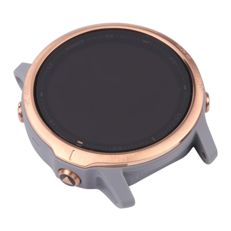 LCD Screen and Digitizer Full Assembly With Frame for Garmin Fenix 6S(Gold) -  by PMC Jewellery | Online Shopping South Africa | PMC Jewellery