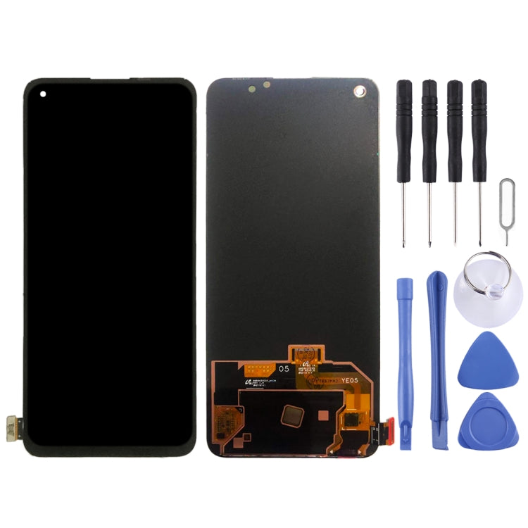 For OnePlus Nord 2 5G 2021  with Digitizer Full Assembly Original LCD Screen (Black) - LCD Screen by PMC Jewellery | Online Shopping South Africa | PMC Jewellery