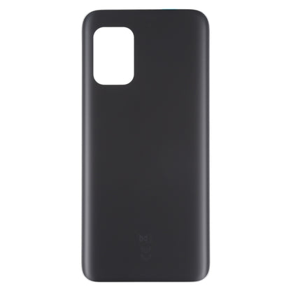 Glass Battery Back Cover with Adhesive for Asus Zenfone 8 ZS590KS(Jet Black) - Back Cover by PMC Jewellery | Online Shopping South Africa | PMC Jewellery