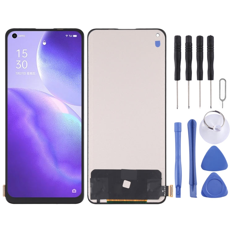 TFT Material LCD Screen and Digitizer Full Assembly for OPPO Reno5 5G / Reno5 4G / K9 / Realme Q3 Pro / Realme GT Neo, Not Supporting Fingerprint Identification - free shipping - PMC TechLife - Order now!