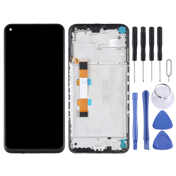 Original LCD Screen and Digitizer Full Assembly With Frame for Xiaomi Redmi Note 9 5G / Redmi Note 9T 5G M2007J22C - LCD Screen by PMC Jewellery | Online Shopping South Africa | PMC Jewellery