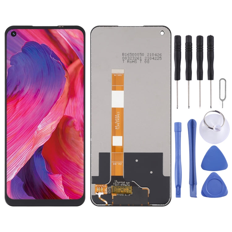 Original LCD Screen and Digitizer Full Assembly for OPPO A54 5G CPH2195 - free shipping - PMC TechLife - Order now!