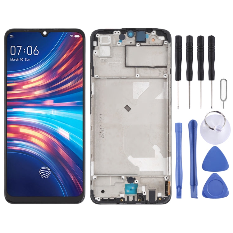 Original LCD Screen and Digitizer Full Assembly With Frame for vivo Y7s - LCD Screen by PMC Jewellery | Online Shopping South Africa | PMC Jewellery