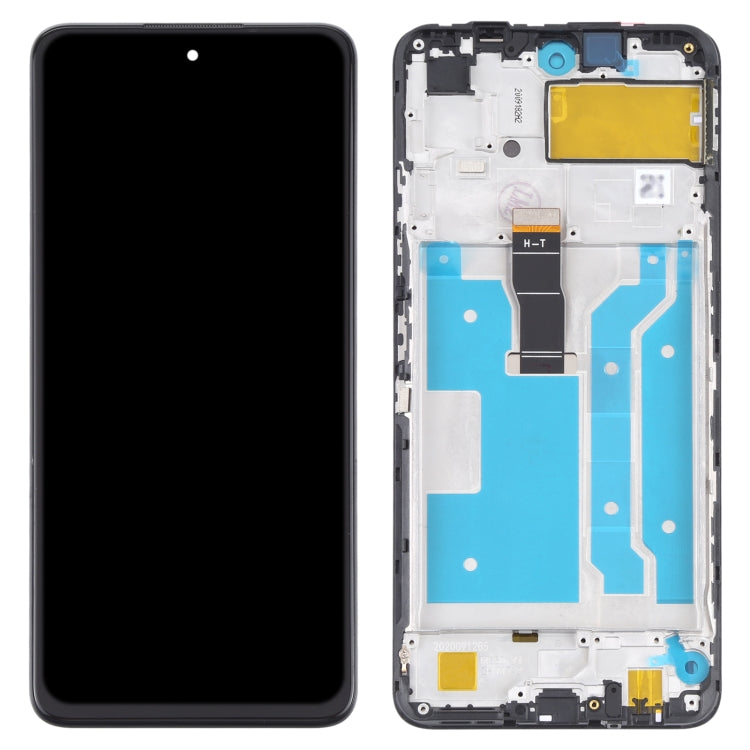 OEM LCD Screen for Huawei Y7a Digitizer Full Assembly With Frame(Black) - LCD Screen by PMC Jewellery | Online Shopping South Africa | PMC Jewellery