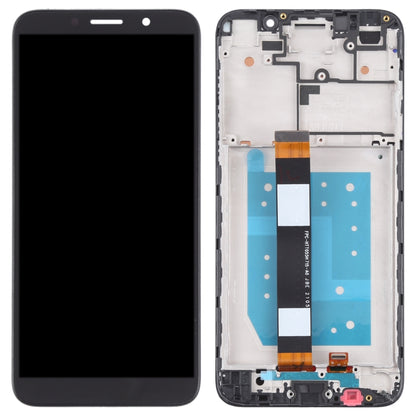 OEM LCD Screen for Huawei Y5p Digitizer Full Assembly With Frame(Black) - LCD Screen by PMC Jewellery | Online Shopping South Africa | PMC Jewellery