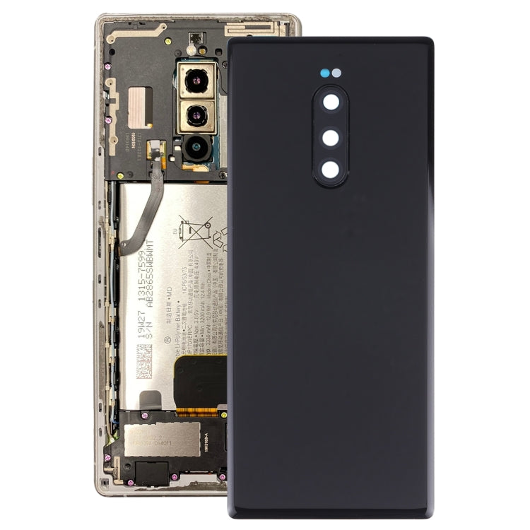 Battery Back Cover for Sony Xperia 1 / Xperia XZ4(Black) - Back Cover by PMC Jewellery | Online Shopping South Africa | PMC Jewellery