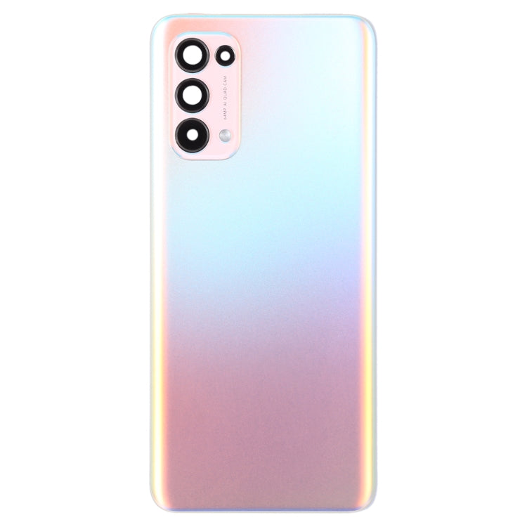 For OPPO Reno5 5G / Find X3 Lite PEGM00, PEGT00, CPH2145 Original Battery Back Cover (Orange) - Back Cover by PMC Jewellery | Online Shopping South Africa | PMC Jewellery