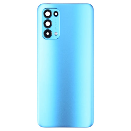 For OPPO Reno5 5G / Find X3 Lite PEGM00, PEGT00, CPH2145 Original Battery Back Cover (Blue) - Back Cover by PMC Jewellery | Online Shopping South Africa | PMC Jewellery