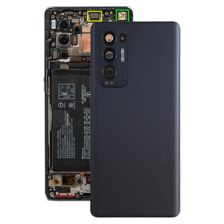 For OPPO Reno5 Pro+ 5G / Find X3 Neo CPH2207, PDRM00, PDRT00 Original Battery Back Cover (Black) - Back Cover by PMC TechLife | Online Shopping South Africa | PMC TechLife
