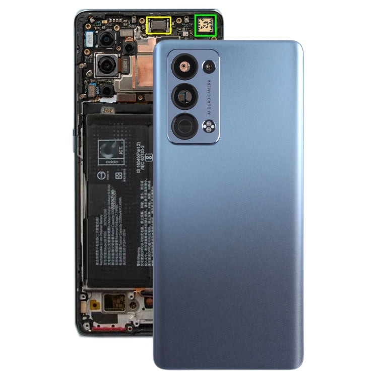 For OPPO Reno6 Pro+ 5G / Reno6 Pro 5G Snapdragon CPH2247, PENM00 Original Battery Back Cover (Grey) - Back Cover by PMC TechLife | Online Shopping South Africa | PMC TechLife