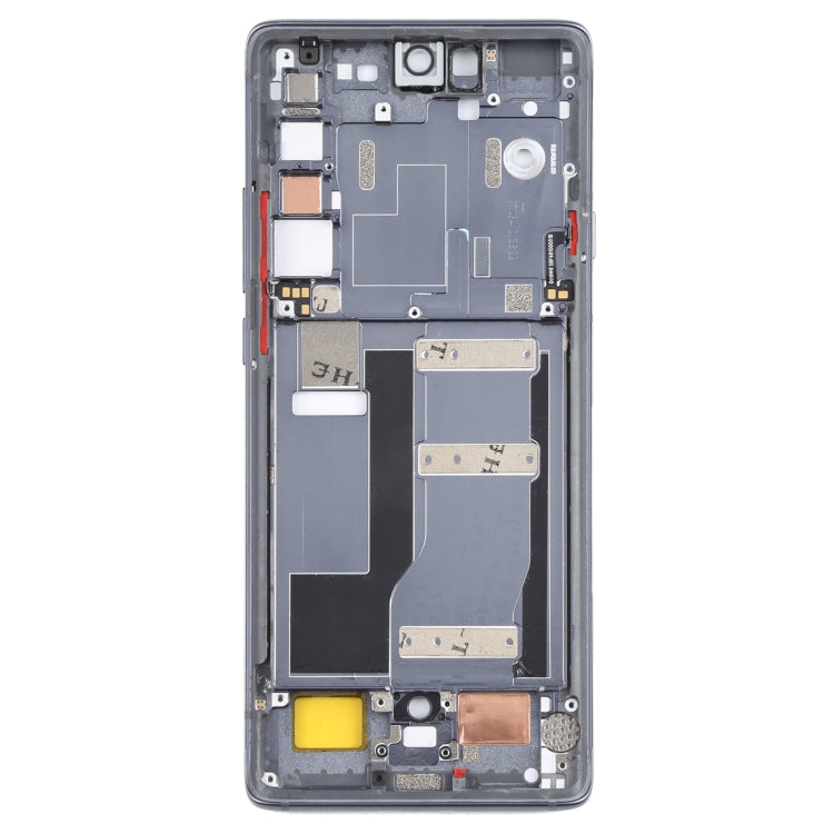 Original Front Housing LCD Frame Bezel Plate for TCL 20 Pro 5G (Black) - For TCL by PMC Jewellery | Online Shopping South Africa | PMC Jewellery