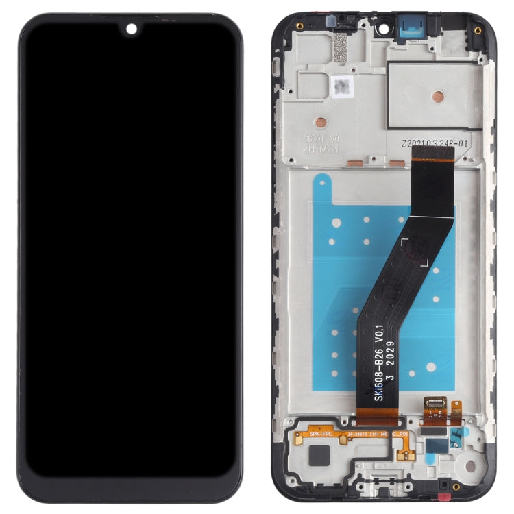 TFT LCD Screen for Motorola Moto E6i XT2053-5 Digitizer Full Assembly with Frame (Black) - LCD Screen by PMC Jewellery | Online Shopping South Africa | PMC Jewellery