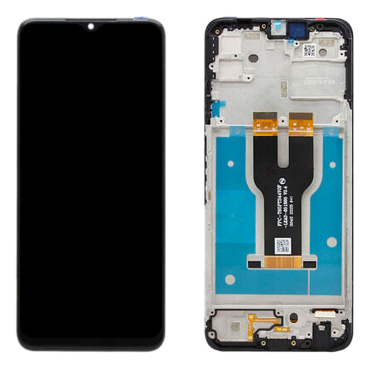 LCD Screen For T-Mobile Revvl 6 Digitizer Full Assembly with Frame(Black) - For T-Mobile by PMC Jewellery | Online Shopping South Africa | PMC Jewellery