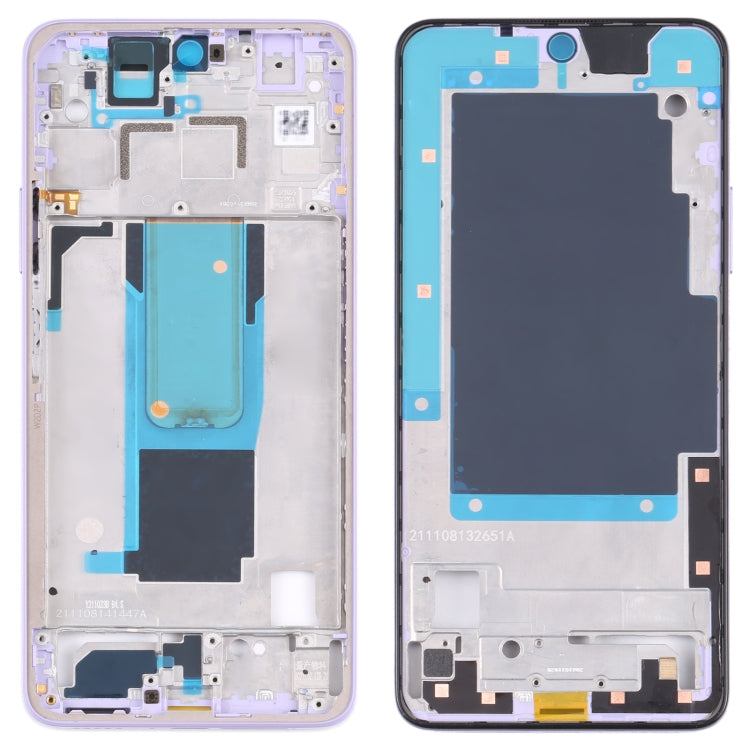 Original Front Housing LCD Frame Bezel Plate for Xiaomi Redmi Note 11 Pro (China) 21091116C / Redmi Note 11 Pro+ 5G / 11i / 11i HyperCharge 5G 21091116UI(Purple) - Frame Bezel Plate by PMC TechLife | Online Shopping South Africa | PMC TechLife
