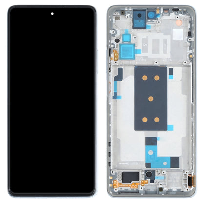 Original OLED LCD Screen for Xiaomi Mi 11T / 11T Pro Digitizer Full Assembly with Frame(Silver) - LCD Screen by PMC Jewellery | Online Shopping South Africa | PMC Jewellery