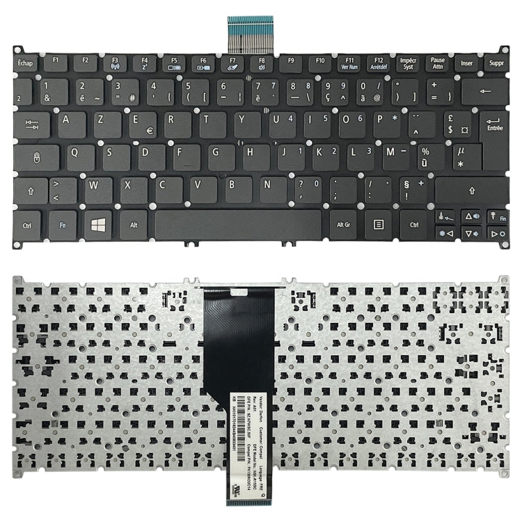 For Acer Aspire One 725 726 756 V5-123 E3-112 S3-391 V3-112 V5-171 French Version Keyboard - Replacement Keyboards by PMC TechLife | Online Shopping South Africa | PMC TechLife