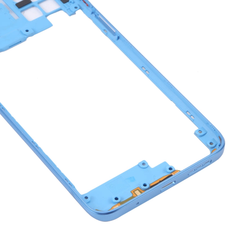 Middle Frame Bezel Plate for Xiaomi Redmi 10/Redmi 10 Prime/Redmi Note 11 4G/Redmi 10 2022(Blue) - Frame Bezel Plate by PMC Jewellery | Online Shopping South Africa | PMC Jewellery