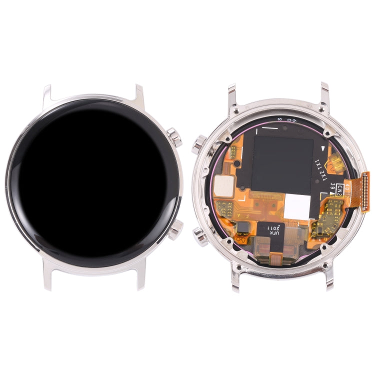 Original LCD Screen and Digitizer Full Assembly With Frame for Huawei Watch GT 2 42mm(Silver) -  by PMC Jewellery | Online Shopping South Africa | PMC Jewellery